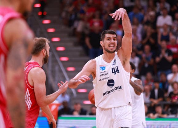 Jure Planinic MBC, Bonn, Germany, September 27, 2026, Basketball Bundesliga, Matchday 3, Telekom Baskets Bonn vs. Syntainics MBC