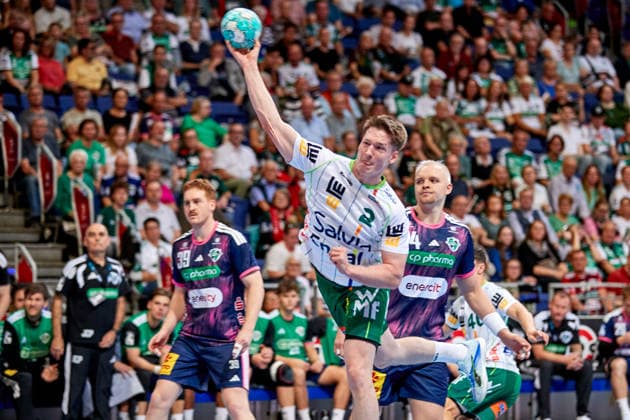 Oskar Neudeck FRISCH AUF Göppingen 2 TSV Hannover Burgdorf vs. FRISCH AUF Göppingen, Handball Bundesliga, HBL, 2026–2027 Season, September 27, 2026 Press photo by Jan Frederic Helbig TSV Hannover Burgdorf vs. FRISCH AUF Goeppingen, Handball Bundesliga, HBL, ZAG Arena, Opel Handball Bundesliga, 2026–2027 season, September 27, 2026, Hanover Copyright: xEibner-Pressefoto Jan-FredericxHx EP_JHG
