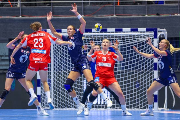 Handball EHF Euro Cup Final: Norway vs. Denmark, Bucharest, September 27, 2026. Henny Ella Reistad before the EHF Euro Cup final between Norway and Denmark. Photo by Nikola Krstic, NTB, Bucharest, Romania. EDITORIAL USE ONLY. RESTRICTED USE FOR BETTING COMPANIES.  Copyright: xNikolaxKrsticx xNTBx