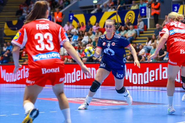 Handball EHF Euro Cup Final: Norway vs. Denmark, Bucharest, September 27, 2026. Henny Ella Reistad before the final of the EHF Euro Cup between Norway and Denmark. Photo: Nikola Krstic, NTB, Bucharest, Romania. EDITORIAL USE ONLY. RESTRICTED USE FOR BETTING COMPANIES.  Copyright: xNikolaxKrsticx xNTBx