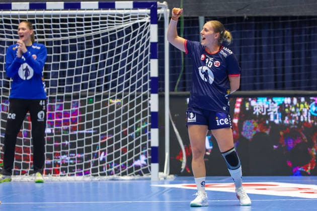 Handball EHF Euro Cup Final: Norway vs. Denmark, Bucharest, September 27, 2026. Henny Ella Reistad before the final of the EHF Euro Cup between Norway and Denmark. Photo: Nikola Krstic, NTB, Bucharest, Romania. FOR EDITORIAL USE ONLY. RESTRICTED USE FOR BETTING COMPANIES.  Copyright: xNikolaxKrsticx xNTBx