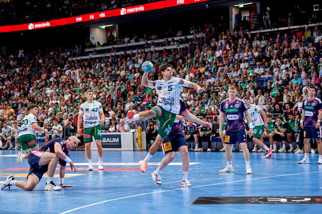 Rutger Ten Velde FRISCH AUF Goeppingen 5 TSV Hannover Burgdorf vs. FRISCH AUF Goeppingen, Handball Bundesliga, HBL, 2026–2027 Season, September 27, 2026 Press photo by Jan Frederic Helbig TSV Hannover Burgdorf vs. FRISCH AUF Goeppingen, Handball Bundesliga, HBL, ZAG Arena, Opel Handball Bundesliga, 2026–2027 season, September 27, 2026, Hannover Copyright: xEibner-Pressefoto Jan-FredericxHelbigx EP_JHG