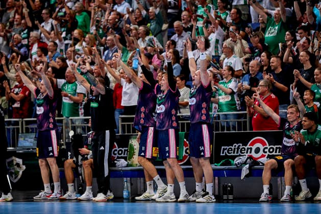TSV Hannover Burgdorf Victory Celebration: TSV Hannover Burgdorf vs. FRISCH AUF Göppingen, Handball Bundesliga, HBL, 2026–2027 Season, September 27, 2026, Press Photo by Jan Frederic Helbig: TSV Hannover Burgdorf vs. FRISCH AUF Goeppingen, Handball Bundesliga, HBL, ZAG Arena, Opel Handball Bundesliga, 2026–2027 season, September 27, 2026, Hannover Copyright: xEibner-Pressefoto Jan-FredericxHelbigx EP_JHG