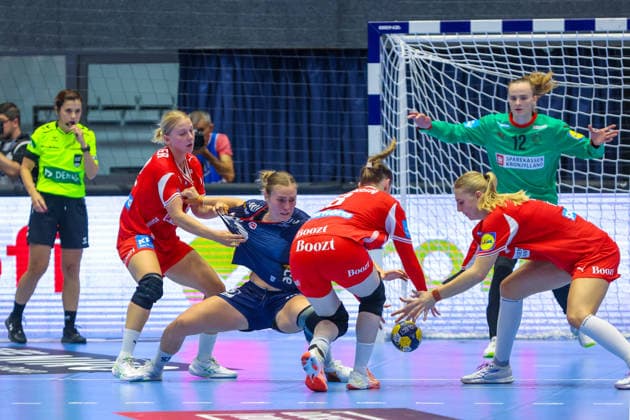 Handball EHF Euro Cup Final: Norway vs. Denmark, Bucharest, September 27, 2026. Henny Ella Reistad before the final of the EHF Euro Cup between Norway and Denmark. Photo by Nikola Krstic, NTB, Bucharest, Romania. FOR EDITORIAL USE ONLY. RESTRICTED USE FOR BETTING COMPANIES.  Copyright: xNikolaxKrsticx xNTBx