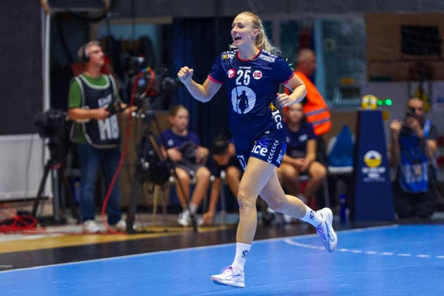 Handball EHF Euro Cup Final: Norway vs. Denmark, Bucharest, September 27, 2026. Henny Ella Reistad before the final of the EHF Euro Cup between Norway and Denmark. Photo by Nikola Krstic, NTB, Bucharest, Romania. FOR EDITORIAL USE ONLY. RESTRICTED USE FOR BETTING COMPANIES.  Copyright: xNikolaxKrsticx xNTBx