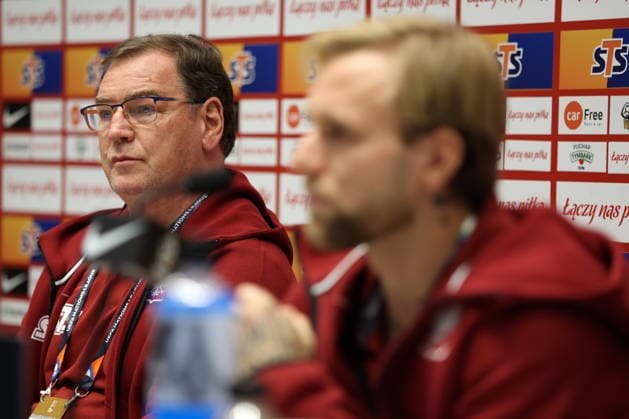 SZTOKHOLM 27.09.2026 KONFERENCJA PRASOWA REPREZENTACJI POLSKI --- POLISH FOOTBALL national team, Nationalteam press conference, PK, Pressekonferenz IN STOCKHOLM TYMOTEUSZ PUCHACZ FOT. PIOTR KUCZA FOTOPYK NEWSPIX.PL --- newspix.pl
