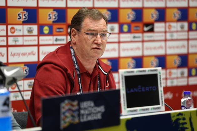 SZTOKHOLM 27.09.2026 KONFERENCJA PRASOWA REPREZENTACJI POLSKI --- POLISH FOOTBALL national team, Nationalteam press conference, PK, Pressekonferenz IN STOCKHOLM JAN URBAN FOT. PIOTR KUCZA FOTOPYK NEWSPIX.PL --- newspix.pl