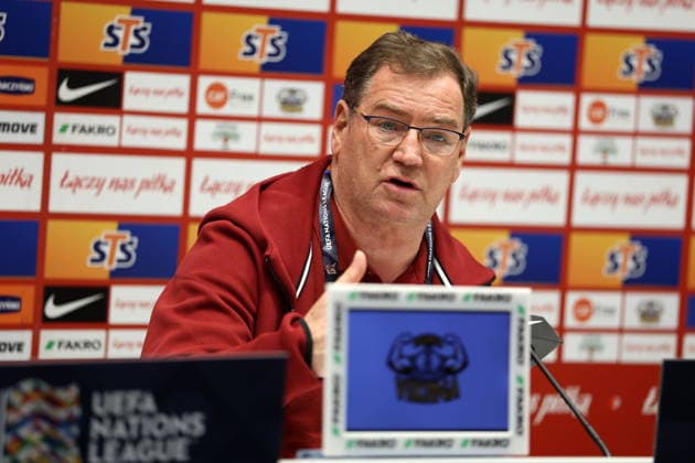 SZTOKHOLM 27.09.2026 KONFERENCJA PRASOWA REPREZENTACJI POLSKI --- POLISH FOOTBALL national team, Nationalteam press conference, PK, Pressekonferenz IN STOCKHOLM JAN URBAN FOT. PIOTR KUCZA FOTOPYK NEWSPIX.PL --- newspix.pl