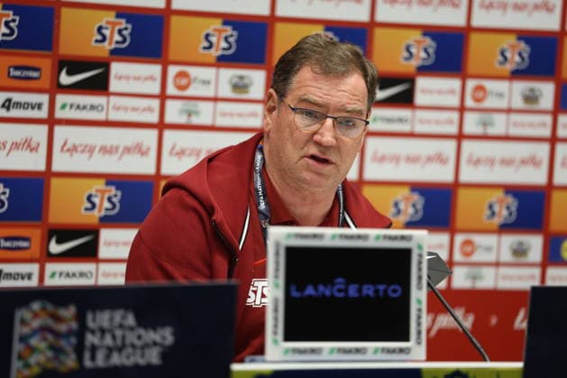 SZTOKHOLM 27.09.2026 KONFERENCJA PRASOWA REPREZENTACJI POLSKI --- POLISH FOOTBALL national team, Nationalteam press conference, PK, Pressekonferenz IN STOCKHOLM JAN URBAN FOT. PIOTR KUCZA FOTOPYK NEWSPIX.PL --- newspix.pl 