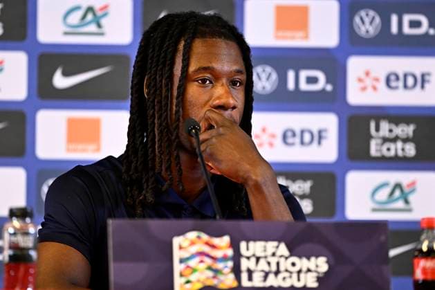 Belgium v France - UEFA Nations League 2026 Media Activities 27 09 2026 BRUSSELS, BELGIUM - SEPTEMBER 27 : Camavinga Eduardo midfielder of France speaking with the media during a pre-match press conference, PK, Pressekonferenz ahead of the UEFA Nations League tournament league phase matchday 2 group A1 match between Belgium and France on September 27, 2026 in Brussels, Belgium, 27 09 2026 Brussels Belgium  Copyright: xTomasxSiskx