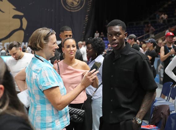 Dennis Schroeder: A Sought-After Interview Subject; Men s Basketball, 2026–2027 Season, easyCredit Basketball Bundesliga, Braunschweig Lions vs. Rostock Seawolves, 83–82