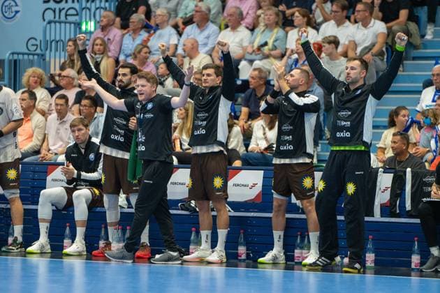 Markus Puetz, Head Coach, Bergischer Handball Club 06, VfL Gummersbach vs. Bergischer Handball Club 06, Opel Handball Bundesliga, Men s Division, Matchday 6, September 27, 2026, Gummersbach, North Rhine-Westphalia, Germany Copyright: xkolbert-press MartinxWdziecznyx