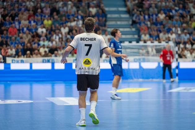 Lukas Becher, Wing, Bergischer Handball Club 06 7, VfL Gummersbach vs. Bergischer Handball Club 06, Opel Handball Bundesliga, Men, Matchday 6, September 27, 2026, Gummersbach, North Rhine-Westphalia, Germany Copyright: xkolbert-press MartinxWdziecznyx