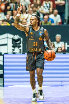Chemnitz, Germany, September 27, 2026, BBL 2026–2027, Round 3: Chemnitz Niners vs. Phoenix Hagen. Pictured: Cobe Williams of the Niners Copyright: xFotostandx xNachtigallx