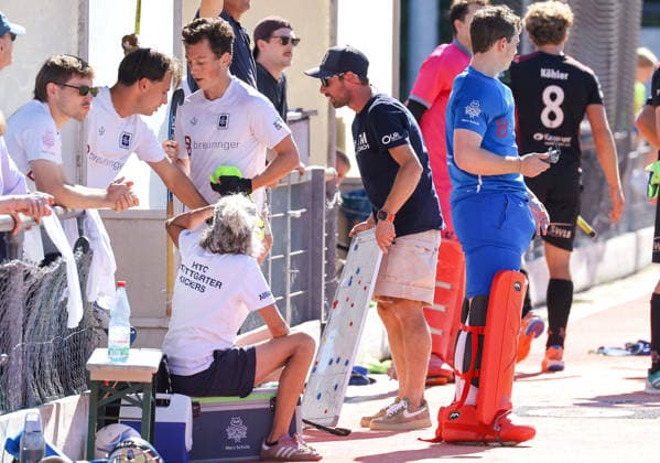 BAU September 27, 2026, Germany, Ludwigsburg, Men s Hockey Bundesliga, HC Ludwigsburg vs. HTC Stuttgarter Kickers, HTC Coach Tin Matkovic