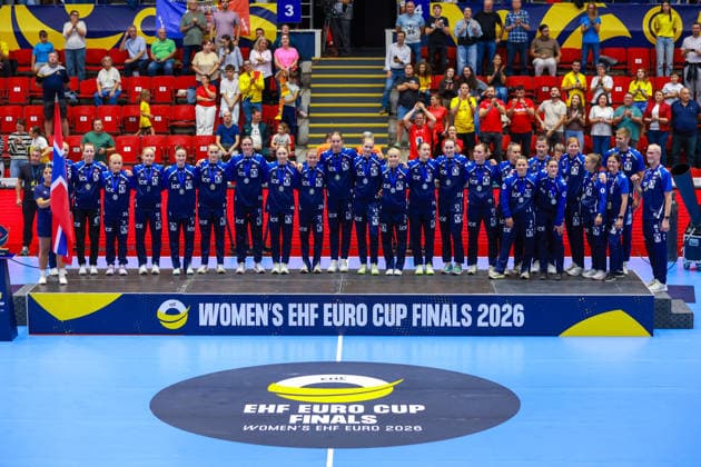 Handball EHF Euro Cup Final: Norway vs. Denmark, Bucharest, September 27, 2026. Henny Ella Reistad before the final of the EHF Euro Cup between Norway and Denmark. Photo by Nikola Krstic, NTB, Bucharest, Romania. FOR EDITORIAL USE ONLY. RESTRICTED USE FOR BETTING COMPANIES.  Copyright: xNikolaxKrsticx xNTBx