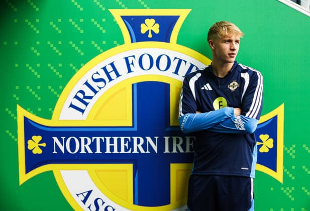 Northern Ireland Squad Training, Clearer Twist National Stadium at Windsor Park, Belfast 27 9 2026 Tom Atcheson Tom Atcheson 27 9 2026  Copyright: xx N Ireland training_013