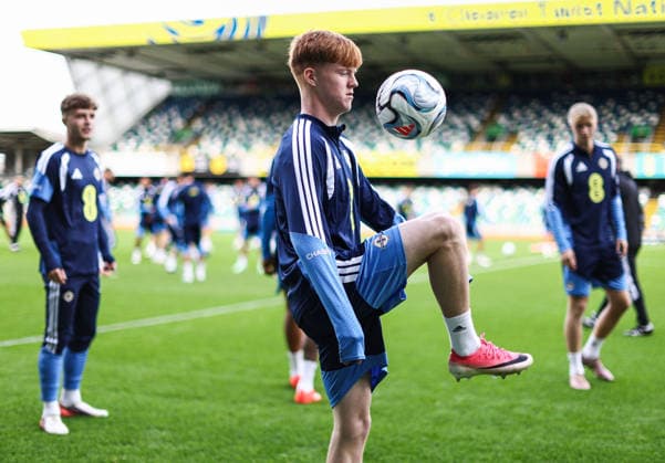 Northern Ireland Squad Training, Clearer Twist National Stadium at Windsor Park, Belfast 27 9 2026 Braiden Graham Braiden Graham 27 9 2026  Copyright: xx N Ireland training_040