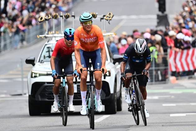 UCI 2026 Road World Championship, WM, Weltmeisterschaft Montreal 27 09 2026 MONTREAL, CANADA - SEPTEMBER 27 : Paasschens Mathijs (NED) during the Men Elite cycling road race of the 2026 UCI Road World Championships 93th edition an UCI World Championships cycling race of 273.4 km with start in Montreal and finish in Montreal on September 27, 2026 in Montreal, Canada, 27 09 2026 Montreal Canada  Copyright: xPeterxDexVoechtx