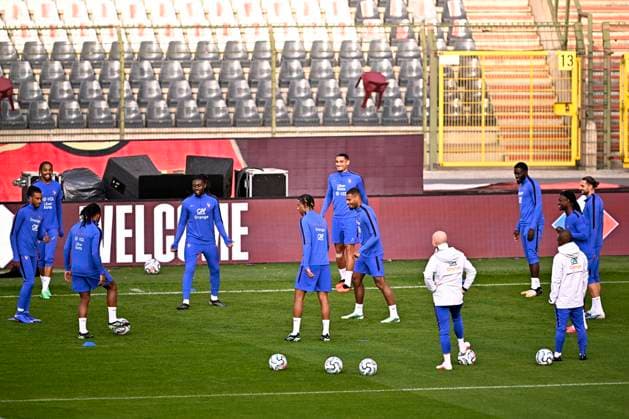 Belgium v France - UEFA Nations League 2026 Media Activities 27 09 2026 BRUSSELS, BELGIUM - SEPTEMBER 27 : players of France pictured during a training session ahead of the UEFA Nations League tournament league phase matchday 2 group A1 match between Belgium and France on September 27, 2026 in Brussels, Belgium, 27 09 2026 Brussels Belgium  Copyright: xTomasxSiskx