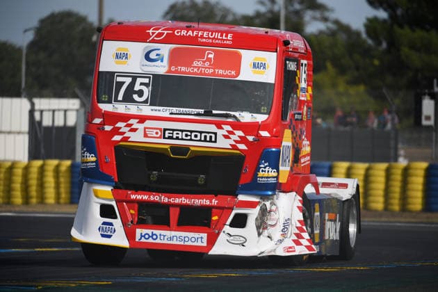 FFSA 24 HEURES CAMIONS 2026 75 ROBINEAU Thomas (fra), Team Robineau, MAN, action, during the 5th round of the Championnat de France FFSA Camions 2026, 24 Heures Camions, from September 26 to 27, 2026 on the Bugatti Circuit, in Le Mans, France - Le MansFrance  Copyright: xRAINIERxEHRHARDTx