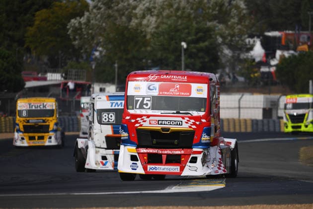 FFSA 24 HEURES CAMIONS 2026 75 ROBINEAU Thomas (fra), Team Robineau, MAN, action, during the 5th round of the Championnat de France FFSA Camions 2026, 24 Heures Camions, from September 26 to 27, 2026 on the Bugatti Circuit, in Le Mans, France - Le MansFrance  Copyright: xRAINIERxEHRHARDTx