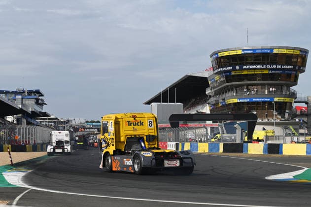 FFSA 24 HEURES CAMIONS 2026 08 ROBINEAU Anthony (fra), Team Robineau, MAN, action, during the 5th round of the Championnat de France FFSA Camions 2026, 24 Heures Camions, from September 26 to 27, 2026 on the Bugatti Circuit, in Le Mans, France - Le MansFrance  Copyright: xRAINIERxEHRHARDTx