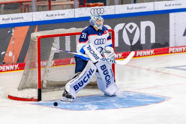 Ingolstadt, Germany, September 27, 2026 PENNY DEL 2026–2027, Game 4: ERC Ingolstadt vs. Adler Mannheim. Pictured: Goaltender Devin Williams of ERC Ingolstadt warming up at Saturn Arena in Bavaria. Copyright: xFotostandx xSchäferx