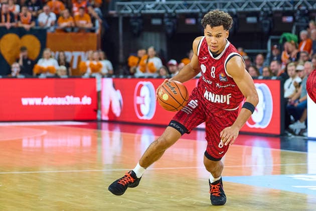 Portrait, Cutout by Brandon Tischler, Würzburg Baskets, 08 GER, Ratiopharm Ulm vs. Würzburg Baskets, Basketball, 1st Bundesliga, Matchday 3, 2026–2027 Season, September 27, 2026, GER, Ratiopharm Ulm vs. Würzburg Baskets, Basketball, 1st Bundesliga, Matchday 3, 2026–2027 Season, September 27, 2026, Neu Ulm Copyright: xEibner-Pressefoto GeraldxOelze-dexStoppanyx EP_ODS