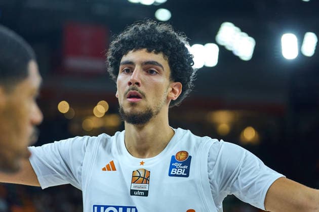 Portrait, Cutout of Defender Adam Atamna, Ratiopharm Ulm, 00 GER, Ratiopharm Ulm vs. Würzburg Baskets, Basketball, 1st Bundesliga, Matchday 3, 2026–2027 Season, September 27, 2026 GER, Ratiopharm Ulm vs. Würzburg Baskets, Basketball, 1st Bundesliga, Matchday 3, 2026–2027 Season, September 27, 2026 Neu Ulm Copyright: xEibner-Pressefoto GeraldxOelze-dexStoppanyx EP_ODS
