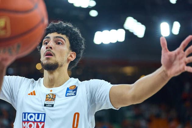 Portrait, Cutout of Defender Adam Atamna, Ratiopharm Ulm, 00 GER, Ratiopharm Ulm vs. Würzburg Baskets, Basketball, 1st Bundesliga, Matchday 3, 2026–2027 Season, September 27, 2026 GER, Ratiopharm Ulm vs. Würzburg Baskets, Basketball, 1st Bundesliga, Matchday 3, 2026–2027 Season, September 27, 2026 Neu Ulm Copyright: xEibner-Pressefoto GeraldxOelze-dexStoppanyx EP_ODS