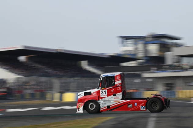 FFSA 24 HEURES CAMIONS 2026 31 LANGUILLAT Antoine (fra), Team Truck Toulousain, IVECO, action, during the 5th round of the Championnat de France FFSA Camions 2026, 24 Heures Camions, from September 26 to 27, 2026 on the Bugatti Circuit, in Le Mans, France - Le MansFrance  Copyright: xRAINIERxEHRHARDTx