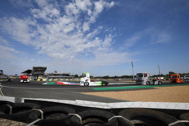 FFSA 24 HEURES CAMIONS 2026 24 MONTAGNE Yorick (fra), Team Aravi Racing, Renault, 17 RIVALS Romain (fra), Team Albi motor racing, Motorsport Renault, action, during the 5th round of the Championnat de France FFSA Camions 2026, 24 Heures Camions, from September 26 to 27, 2026 on the Bugatti Circuit, in Le Mans, France - Le MansFrance  Copyright: xRAINIERxEHRHARDTx