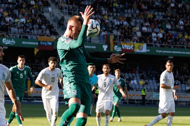 League of Nations match: Lithuania vs. Azerbaijan, September 27, 2026, Kaunas, Kaunas, Lithuania  Copyright: xErikasxOvcarenkox