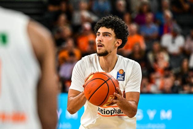 September 27, 2026, GER, Basketball, Men s, easycredit Basketball Bundesliga, 2026–2027 Season, Matchday 3, ratiopharm Ulm vs. Fitness First Würzburg Baskets, Adam Atamna, Ulm, 0, Neu Ulm, ratiopharm Arena, Bavaria, Germany Copyright: xNordphotox xHafnerx
