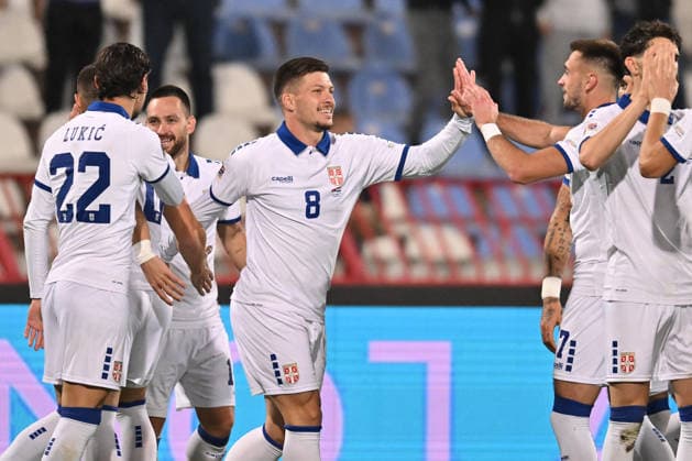 SERBIA vs NETHERLANDS LUKA JOVIC football Serbia vs Netherlands UEFA Nations league match at Rajko Mitic stadium , Belgrade 27.09.2026 Foto: FOOTBALL, SERBIA, NETHERLANDS, UEFA NATIONS LEAGUE Beograd Rajko Mitic stadium Serbia Copyright: xMarkoxMetlas xMNxPressx