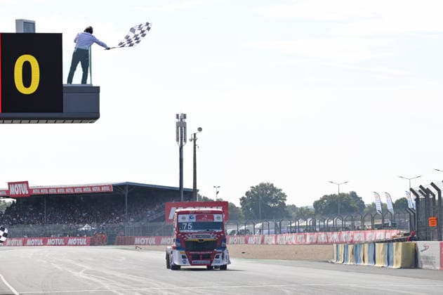 FFSA 24 HEURES CAMIONS 2026 75 ROBINEAU Thomas (fra), Team Robineau, MAN, action, during the 5th round of the Championnat de France FFSA Camions 2026, 24 Heures Camions, from September 26 to 27, 2026 on the Bugatti Circuit, in Le Mans, France - Le MansFrance  Copyright: xRAINIERxEHRHARDTx