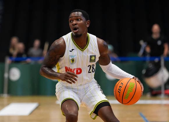 Glen Abram Jr. Medikamente per Klick Bayreuth, 28 on the Ball GER, EPG Baskets Koblenz vs. Medikamente per Klick Bayreuth, Barmer 2 Basketball Bundesliga, ProA, Matchday 1, 2026–27 Season, EPG Arena, Koblenz, September 27, 2026 EPG Baskets Koblenz vs. Medikamente per Klick Bayreuth, ProA, Matchday 1, 2026–27 Season, September 27, 2026, Koblenz Copyright: xEibner-Pressefoto ScottxColemanx EP_SCN
