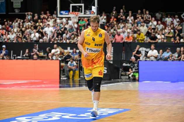 easyCredit Basketball Bundesliga, Matchday 3, Niners Chemnitz vs. Phoenix Hagen, September 27,2026, starting at 4:30 p.m., Chemnitz, Chemnitz Arena. In Photo 04: Bjarne Kraushaar. easyCredit Basketball Bundesliga, Matchday 3, Niners Chemnitz vs. Phoenix Hagen, Chemnitz, Saxony, Germany Copyright: xEHLxMedia MichelxKöhlerx 20262709-Niners-Chemnitz-Phoenix-Hagen_157