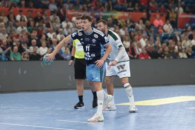 Handball I Men I 2026–2027 Season I Bundesliga I Matchday 6 I Handball Club Hamburg vs. HSG Wetzlar I September 27, 2026 Nicolaj Jorgensen 11, Handball Club Hamburg, Alsterdorfer Sporthalle, Hamburg, Germany Copyright: xLobeca RalfxHomburgx
