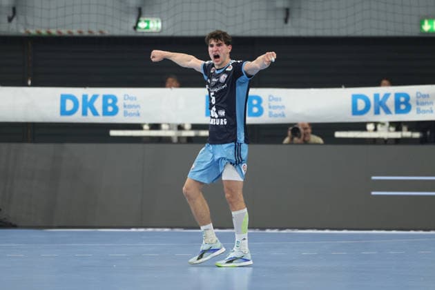 Handball I Men s I 2026–2027 Season I Bundesliga I Matchday 6 I Handball Club Hamburg vs. HSG Wetzlar I September 27, 2026 Elias Kofler 6, Handball Club Hamburg, Alsterdorfer Sporthalle, Hamburg, Germany Copyright: xLobeca RalfxHomburgx