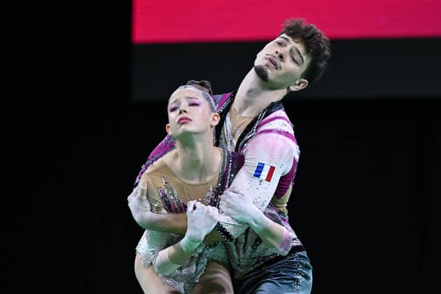 IPA89041657 - BARBEROT Noah DESCAMPS Romane (FRA) during the 30th Acrobatic Gymnastics World Championships, held in Pesaro, Italy, on September 27, 2026  Copyright: xFilippoxTomasi IPAxSportx xx IPA89041657