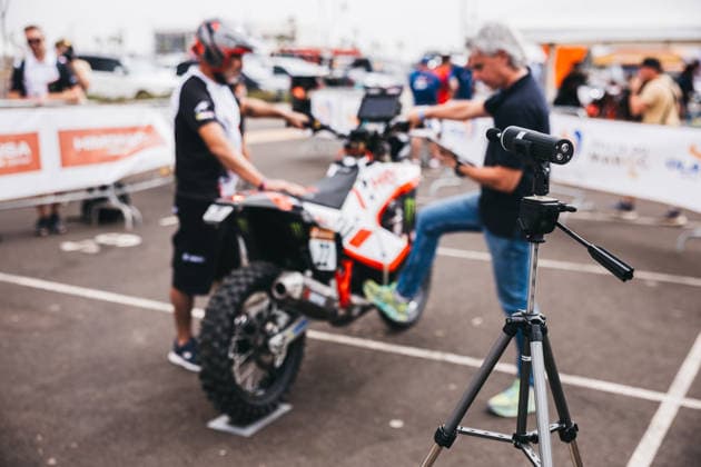 W2RC - RALLYE DU MAROC 2026 122 MORENO Inigo (esp), Penita Factory Team, GasGas EC 450, FIM W2RC, Rally 2, action during the Scrutineering of the Rallye du Maroc 2026, 4th round of the 2026 WR2C Championship from September 26 to 27, 2026 in Agadir, Morocco - AgadirMorocco  Copyright: xDamienxSaulnierx