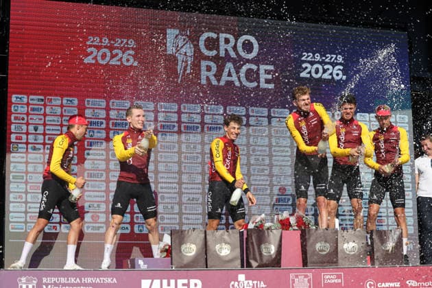 Zagreb, 27.09.2026. - Lake Jarun, CRO Race 2026. Team General Classification - COFIDIS COF 