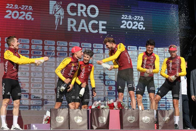 Zagreb, 27.09.2026. - Lake Jarun, CRO Race 2026. Team General Classification - COFIDIS COF 