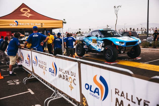W2RC - RALLYE DU MAROC 2026 208 BAUD Lionel (fra), BAUD Lucie (fra), Century Racing CR7, SRT, FIA W2RC, ULT T1+, ambiance during the Scrutineering of the Rallye du Maroc 2026, 4th round of the 2026 WR2C Championship from September 26 to 27, 2026 in Agadir, Morocco - AgadirMorocco Copyright: xDamienxSaulnierx