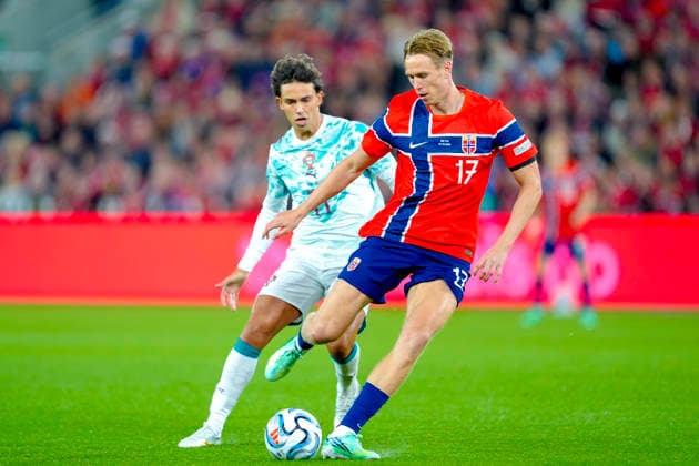 Soccer, Nations League Norway Portugal, Nations League Oslo 20260927 Norway s Torbjorn Lysaker Heggem during the international soccer match between Norway and Portugal in the Nations League Photo: Lise Aserud, NTB, Oslo, Norway EDITORIAL USE ONLY RESTRICTED USE FOR BETTING COMPANIES  Copyright: xLisexAserudx xNTBx