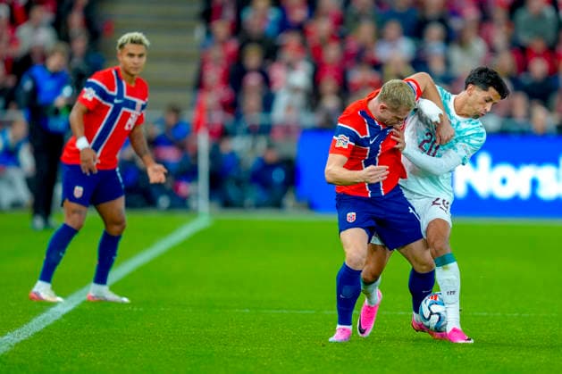 Soccer, Nations League Norway vs. Portugal, Nations League Oslo 20260927 The international soccer match between Norway and Portugal in the Nations League. Photo: Lise Aserud, NTB, Oslo, Norway. EDITORIAL USE ONLY. RESTRICTED USE FOR BETTING COMPANIES.  Copyright: xLisexAserudx xNTBx