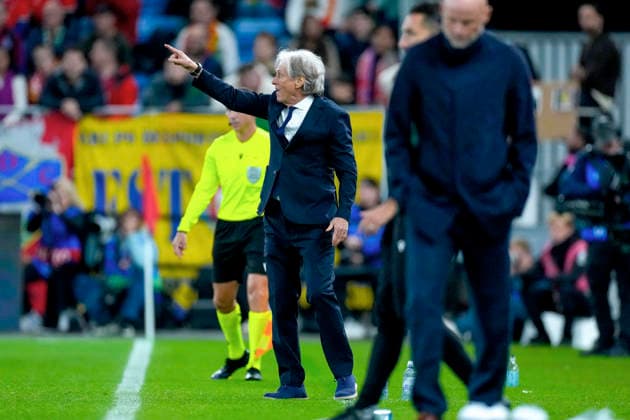 Soccer, Nations League Norway vs. Portugal, Nations League Oslo 20260927 Portugal s national team coach Jorge Jesus during the international soccer match between Norway and Portugal in the Nations League. Photo: Cornelius Poppe, NTB, Oslo, Norway. EDITORIAL USE ONLY. RESTRICTED USE FOR BETTING COMPANIES  Copyright: xCorneliusxPoppex xNTBx