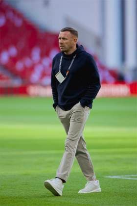 RECORD DATE NOT STATED Football - UEFA Nations League - Group A4 - Denmark v Wales COPENHAGEN, DENMARK - Sunday, September 27, 2026: Wales head coach Craig Bellamy before the UEFA Nations League Group A4 Matchday 2 match between Denmark and Wales at the Parken Stadium. Denmark won 2-0. (Photo by Amanda McMaster Propaganda) COPENHAGEN Parken Stadium COPENHAGEN DENMARK  Copyright: xAmandaxMcMasterx 2026-09-27-Denmark_v_Wales-051